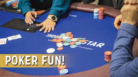 shooting star casino poker tournaments